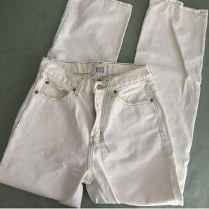 BDG white High-Waisted Cowboy